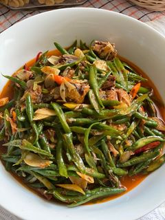 Foto resep Tumis kacang panjang sarden