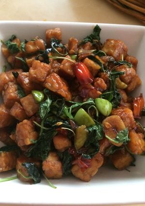 Foto resep Tempe pete kemangi orek