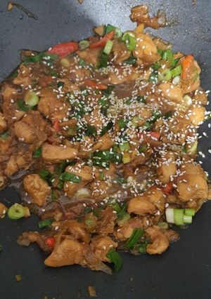 Foto resep 65. Ayam Kecap Wijen