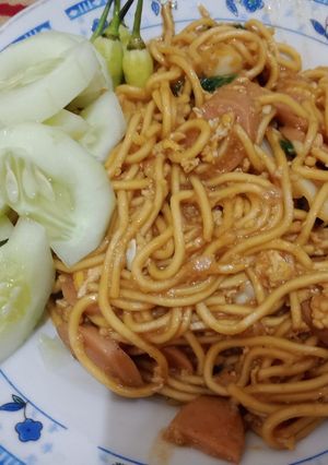 Foto resep Mie Tek Tek ala mang mang pinggir jalan