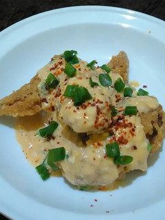 Foto resep Sayap Krispi Saos Telur Asin