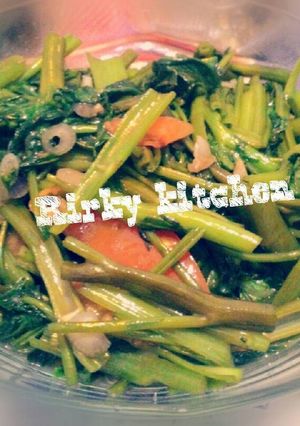 Foto resep Tumis kangkung terasi