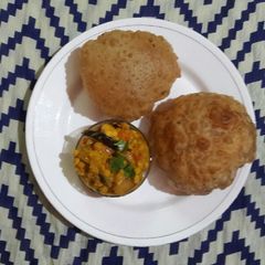 A picture of Mix veg chana daal.