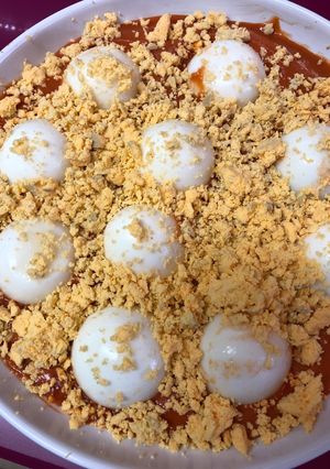 Una foto de Huevos rellenos de atún