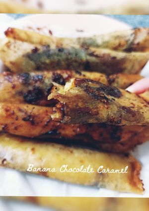 Foto resep Pisang Coklat Caramel