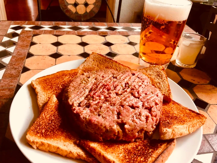 Easy Way Make Recipe Opa Erich&amp;#39;s Hackepeter (German Steak Tartare) that is  Makes Drooling, Addictive}