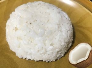 Una foto de Arroz 🍚 coconut milk 🥥