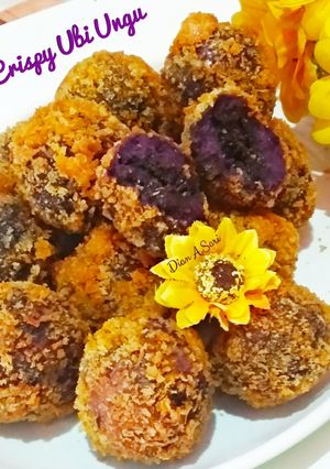 Foto resep Bola Crispy Ubi Ungu