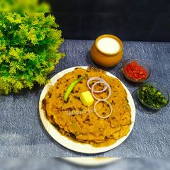 Maharashtrian Thalipeeth Recipe A picture of Maharashtrian Thalipeeth Recipe.