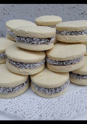 Una foto de Alfajores de maicena