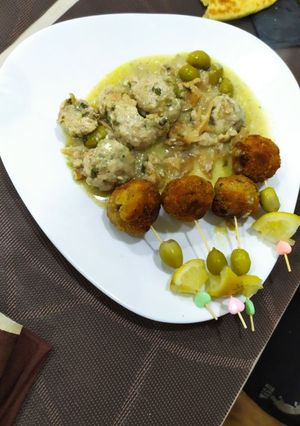 صورة لوصفة كروكات الدجاج بالفطر والزيتون