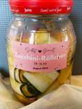 Zucchini - Röllchen im Glas