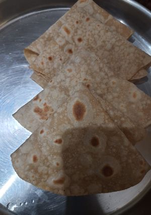 A picture of Soft Chappathi # ChefDeena.