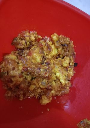 A picture of Paneer bhurji.
