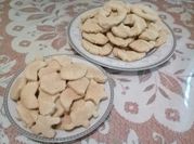 Una foto de galletitas de manteca sin gluten