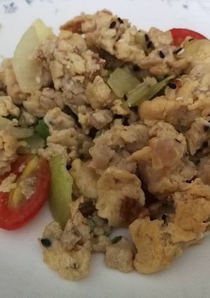รูปของ ไข่ผัดหมูสับเพื่อสุขภาพ