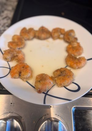 A picture of Pan fried Breaded Shrimp.
