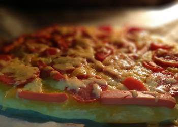 Easiest Way to Cook Yummy Yummy and Crusty Pizza