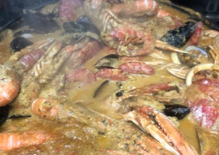 Suquet de pescado y marisco
