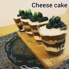 A picture of Tiramisu Cheesecake | oreo dessert cupcakes no bake.