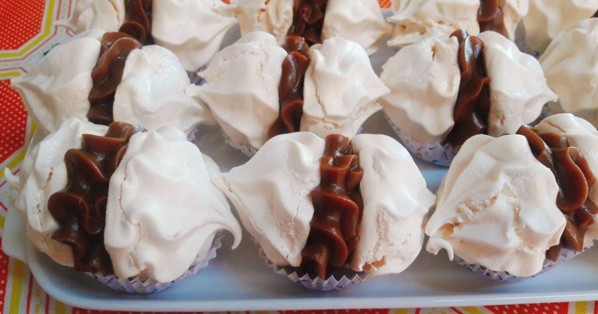 Merenguitos Con Dulce De Leche Merengue Francés🗼 Receta De Norali