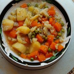 A picture of Mix Boiled Vegetables.