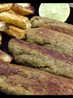 صورة لوصفة كباب نباتي (فيغن)