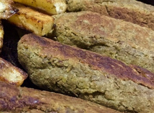 صورة لوصفة كباب نباتي (فيغن)