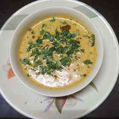 A picture of Dhaba style kadi.