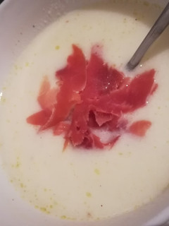 Una foto de Sopa de melón