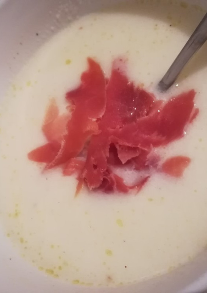 Una foto de Sopa de melón