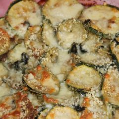 A picture of Zucchini (Eggplant) Parmesan.
