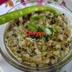 Coconut chutney A picture of Coconut chutney.