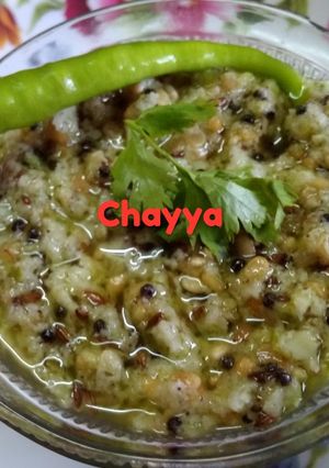 A picture of Coconut chutney.