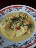 Gulai telur tapak leman
