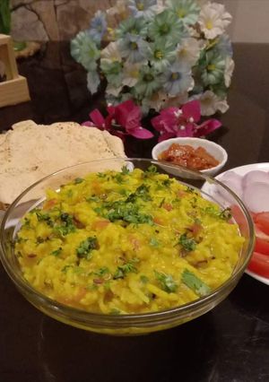 A picture of Masala khichdi.
