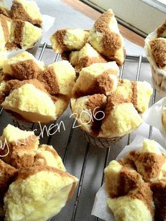 Foto resep Bolu kukus zebra no soda