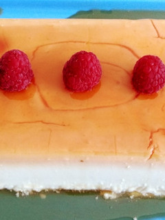Una foto de Flan de queso Asturiano