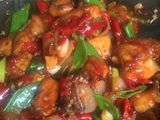 Ayam cabe saus tiram
