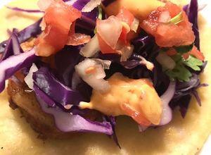 Una foto de Tacos de camarón 🍤