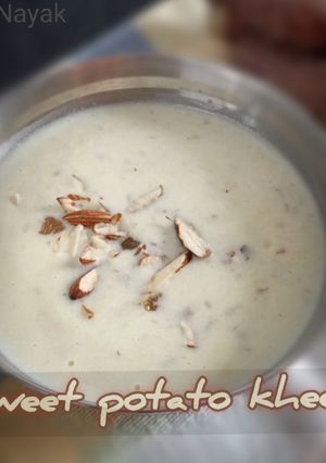 A picture of Sweet potato kheer.