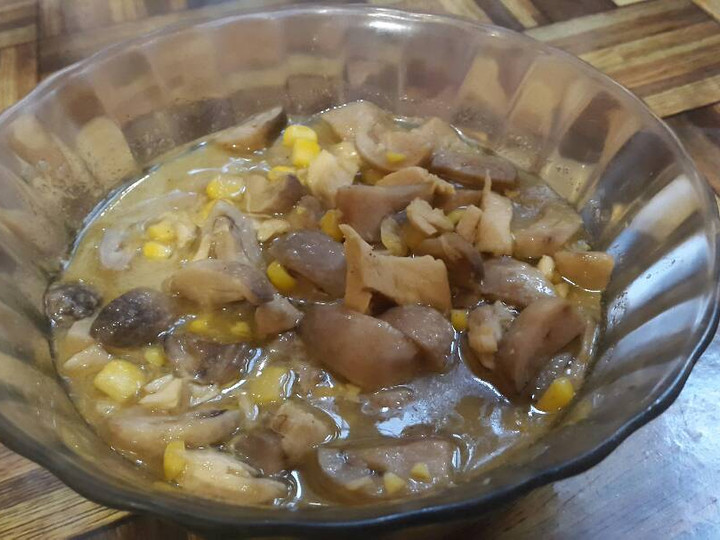  Resep gampang memasak Ayam jagung jamur kancing (makanan balita)  gurih
