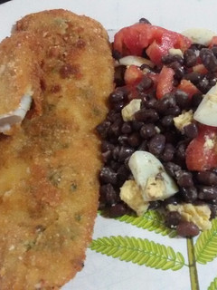 Una foto de Milanesa de filete de Merluza