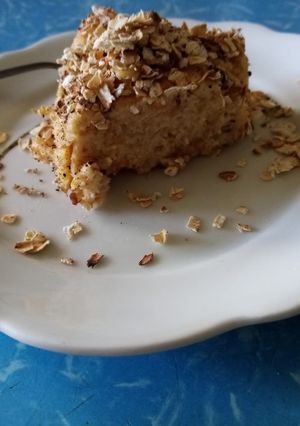 Una foto de Budín de pan integral dietético al baño María🍞