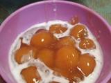 Bubur Biji Salak Ubi kuning