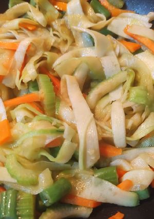 Una foto de Mix de verduras salteadas