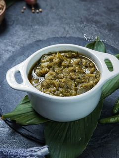 Foto resep Lado Mudo / Sambal Ijo khas Padang