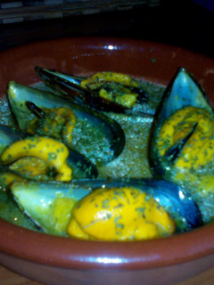 Una foto de Mejillones en salsa