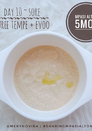 Foto resep Puree Tempe Mpasi Menu Tunggal 5mo+