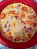 Quiche sans pâte version. « Raclette « 